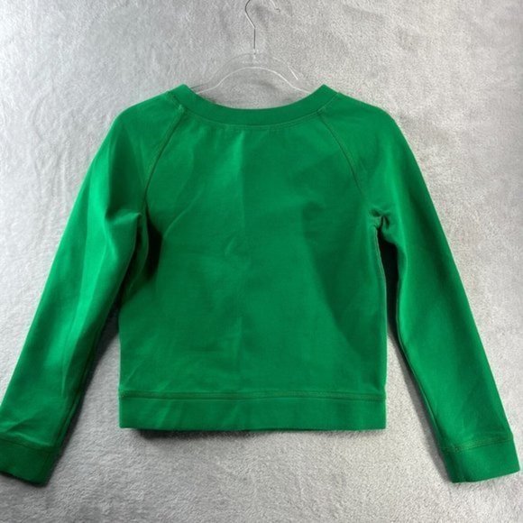 Masfer.SU Green Embroidered Designer Sweatshirt (Marisfrolg Line) - Size 6 - Picture 7 of 9